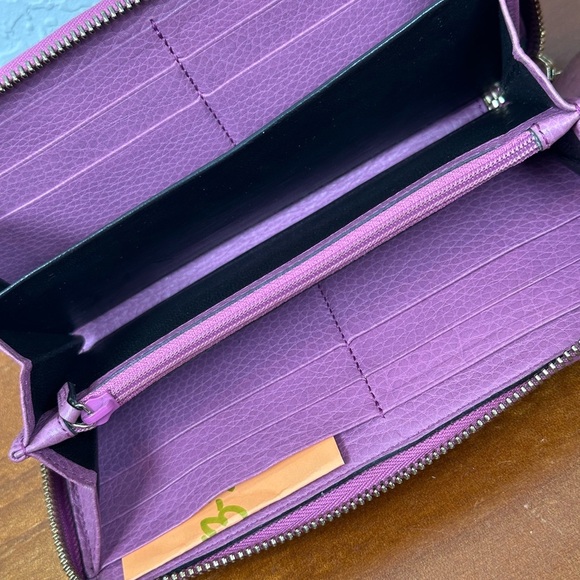 Gucci Diamante Bamboo Zippy Wallet - Picture 9 of 12